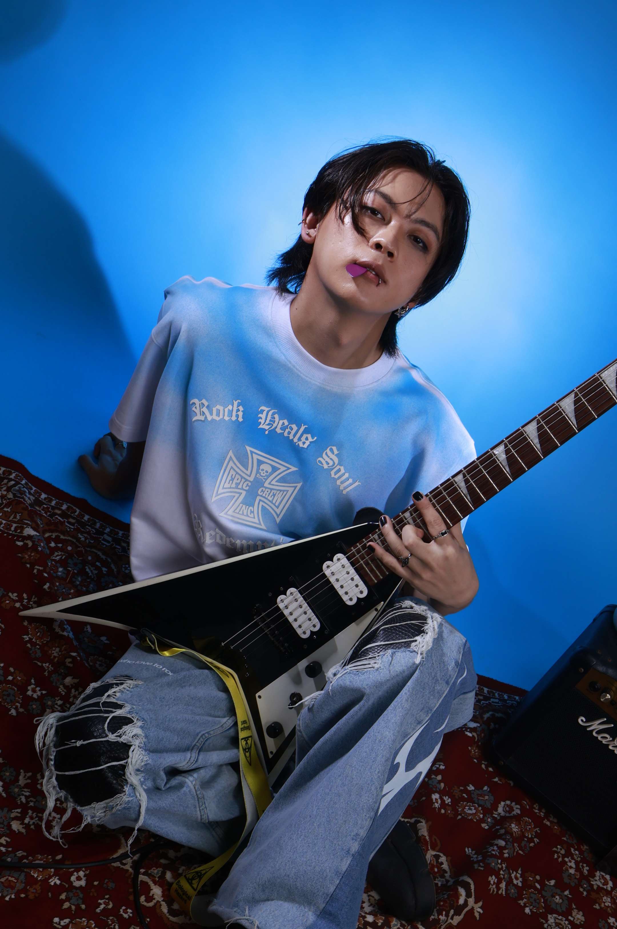 Rock Heals Soul (Blue)