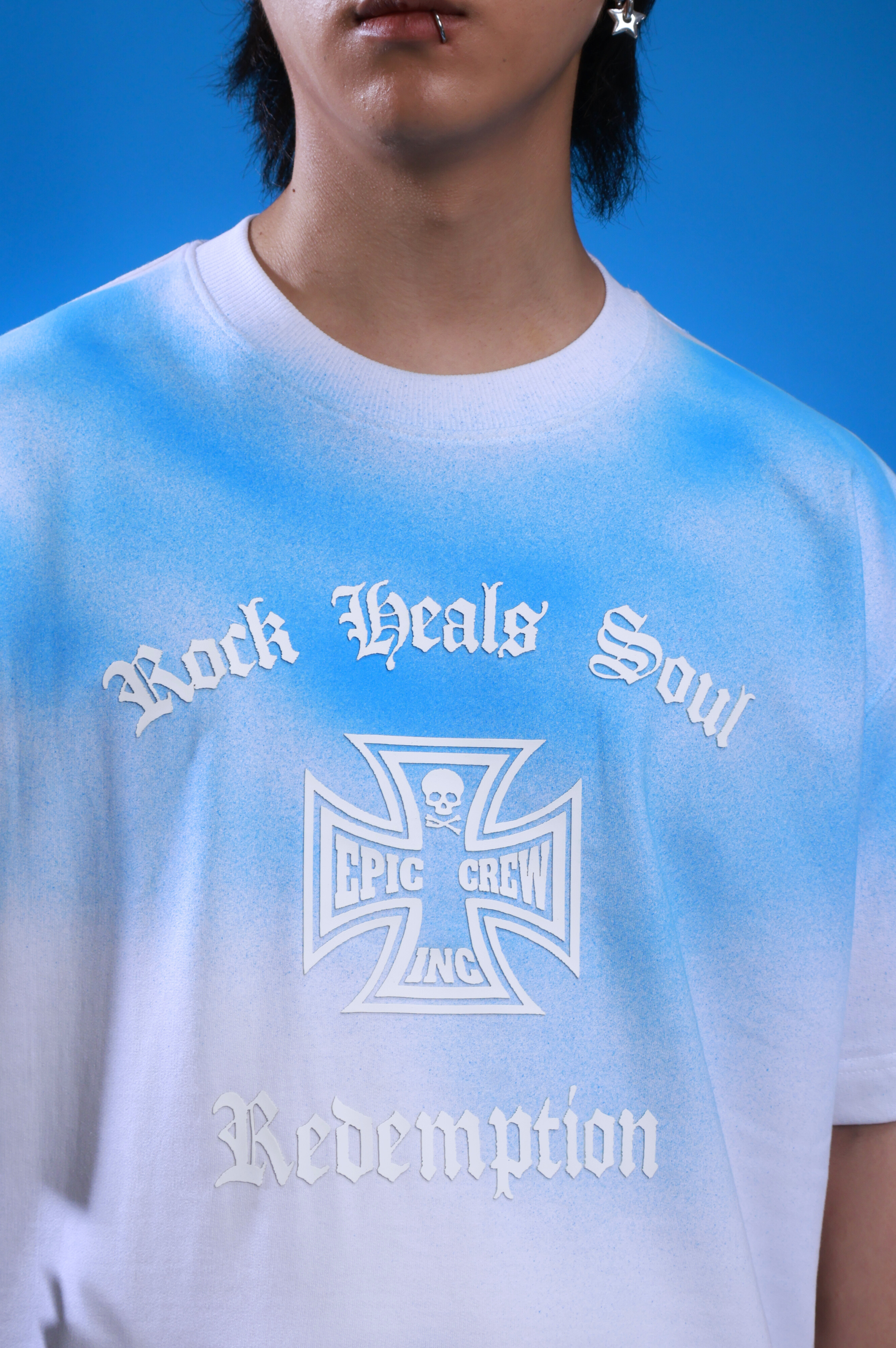 Rock Heals Soul (Blue)