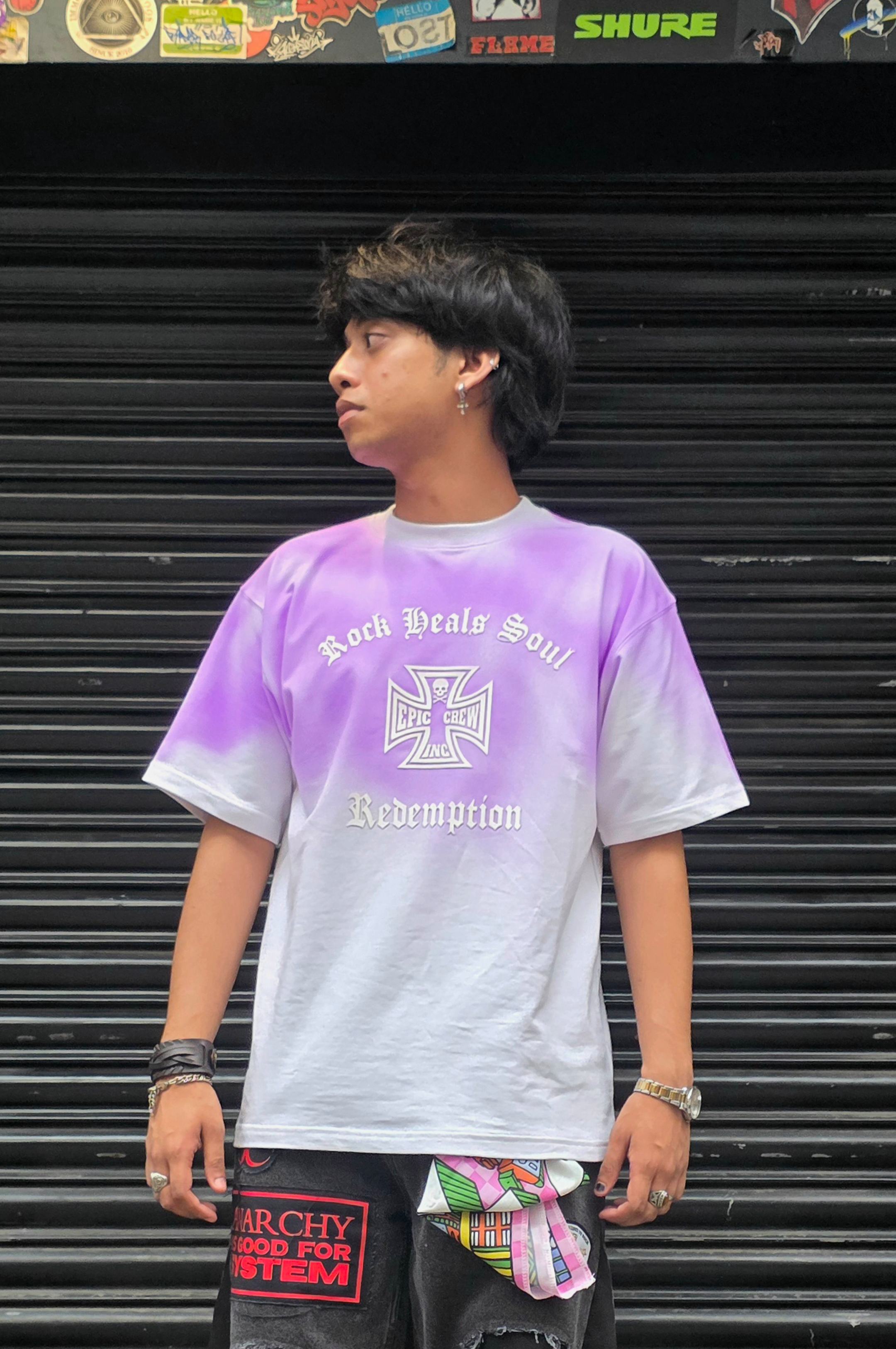 Rock Heals Soul (Violet)